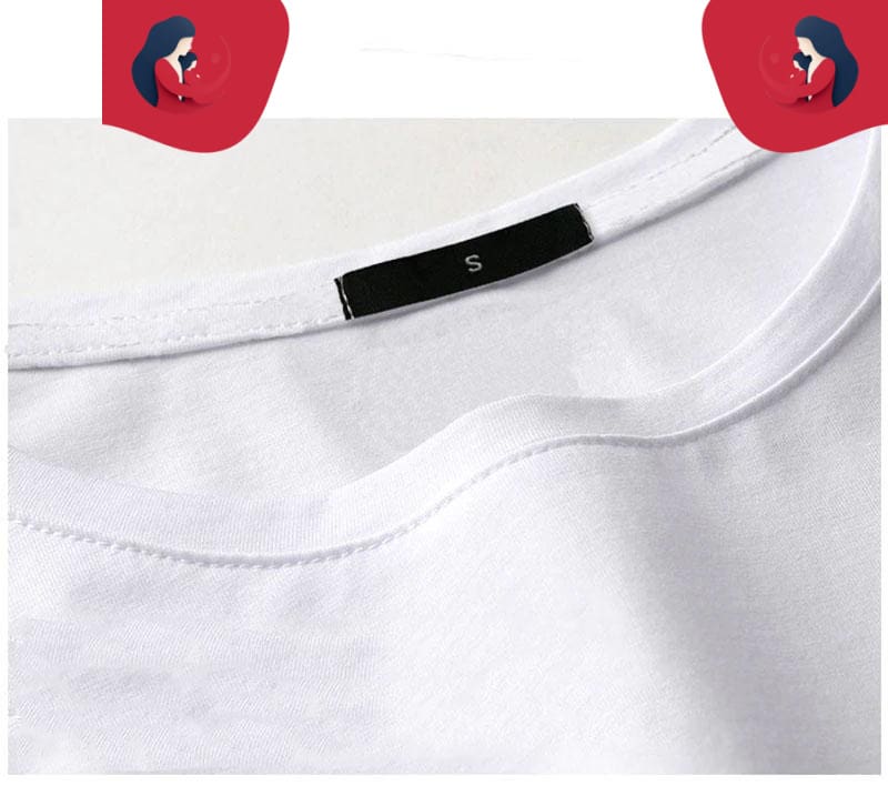 Tee-Shirt Complicité Père Et Fils Couleur Blanche - Style Gothique – Image 2