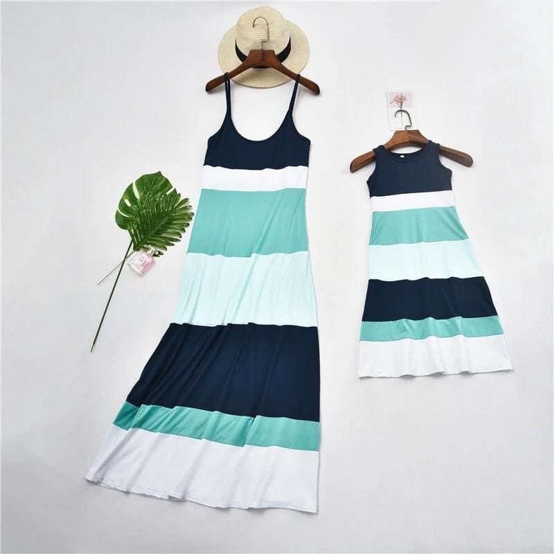 Ensemble Assorti Robe Mère Et Fille