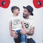 Tee-Shirt Duo Papa Et Enfant