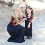 Robe Assortie Pour Mère Et Fille