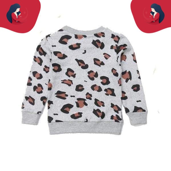 Pull Duo Mère Et Fille Motif Léopard – Image 3