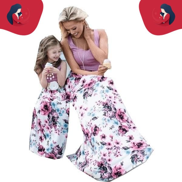 Robe Élégante Assortie Pour Mère Et Fille – Image 3