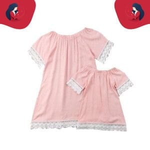 Robe mère et fille pour l'été