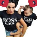 Tee shirt mère fille boss