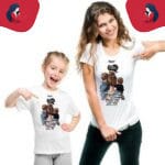 Tee shirt mère fille super maman