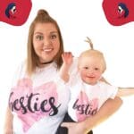 Tee shirt et body mère fille