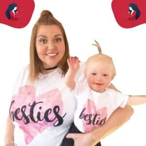 Tee shirt et body mère fille