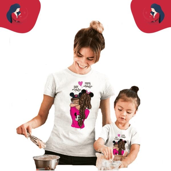 Tee shirt maman et moi