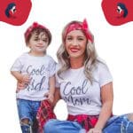 Tee shirt mère fille cool de mère en fille