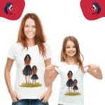 Tee shirt mère fille fashion