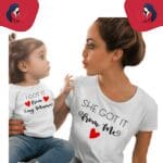 Tee shirt mère fille rigolo