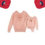 Tenue mère et fille rose
