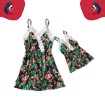 Tenue mère fille tropical